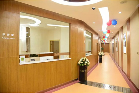 樂山達芬奇醫(yī)療美容門診部_醫(yī)院一角