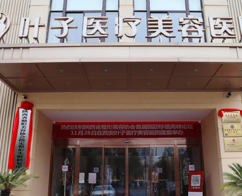 西安葉子醫(yī)療美容醫(yī)院_醫(yī)院大門